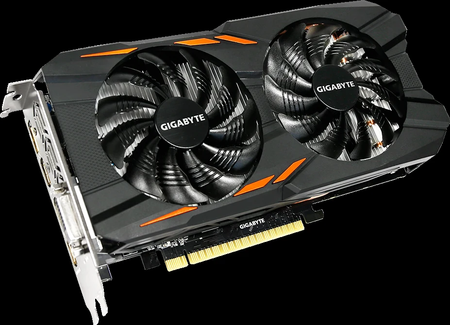 VGA GIGABYTE GeForce GTX 1050 Windforce OC 2GB - GDDR5 - NEW