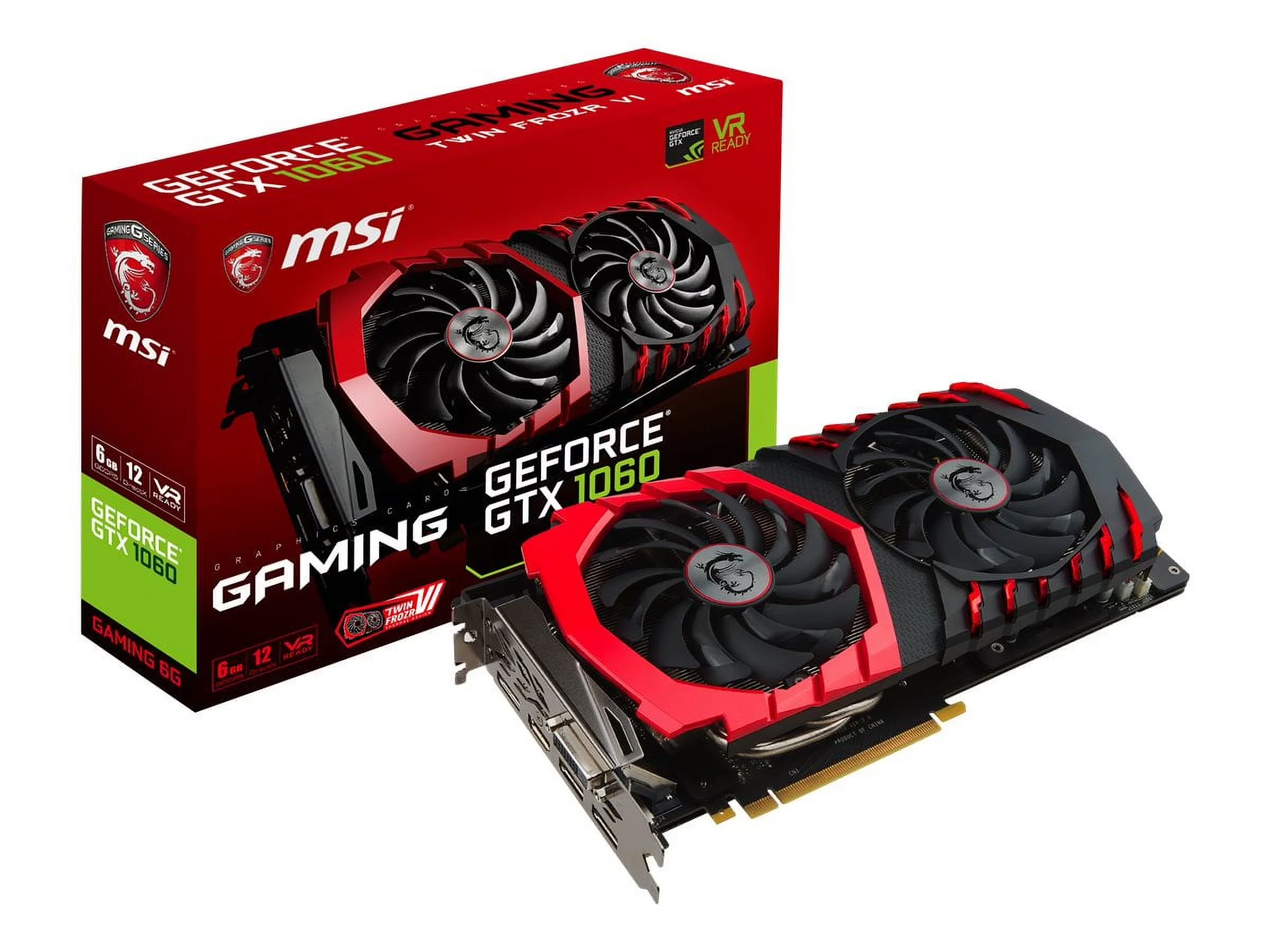 VGA GIGABYTE GeForce GTX 1060 G1 Gaming 6GB - GDDR5 - NEW