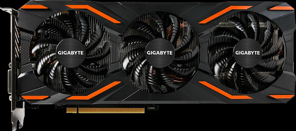 VGA GIGABYTE GeForce GTX 1080 Windforce OC 8GB - GDDR5X - NEW