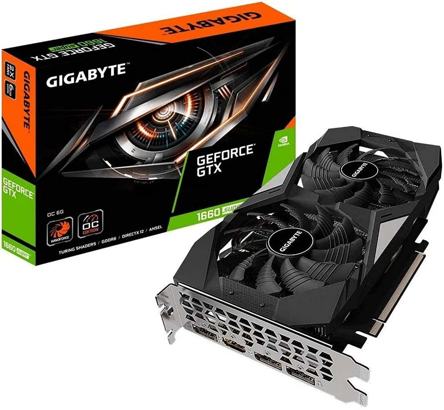 VGA GIGABYTE GeForce GTX 1660 SUPER Windforce OC 6GB - GDDR6 - NEW