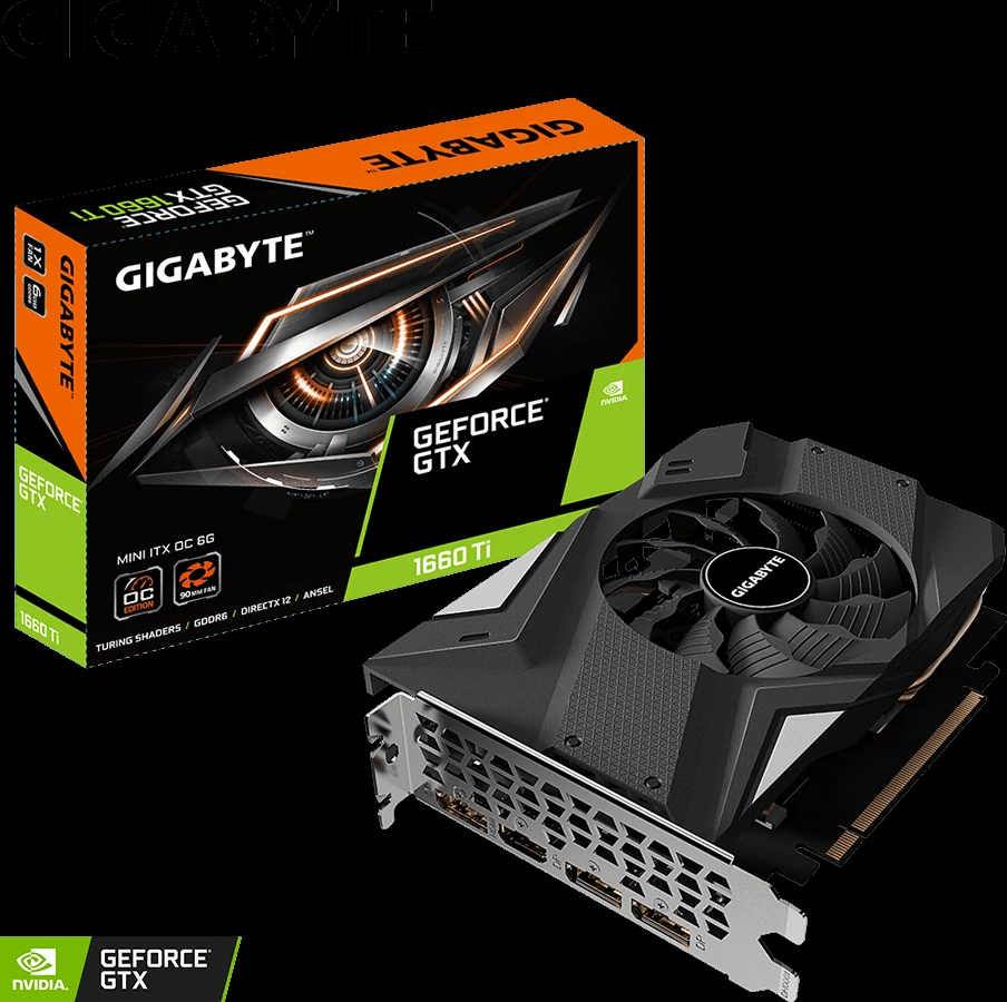 VGA GIGABYTE GeForce GTX 1660 Ti OC 6GB - GDDR6 - NEW