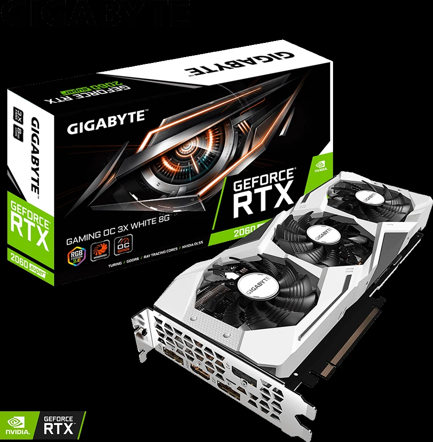 VGA GIGABYTE GeForce RTX 2060 SUPER Gaming OC 3X 8GB - GDDR6 - NEW