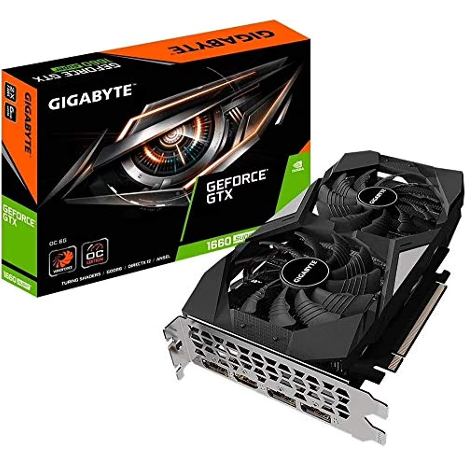 VGA GIGABYTE GeForce RTX 2060 Windforce 6GB - GDDR6 - NEW