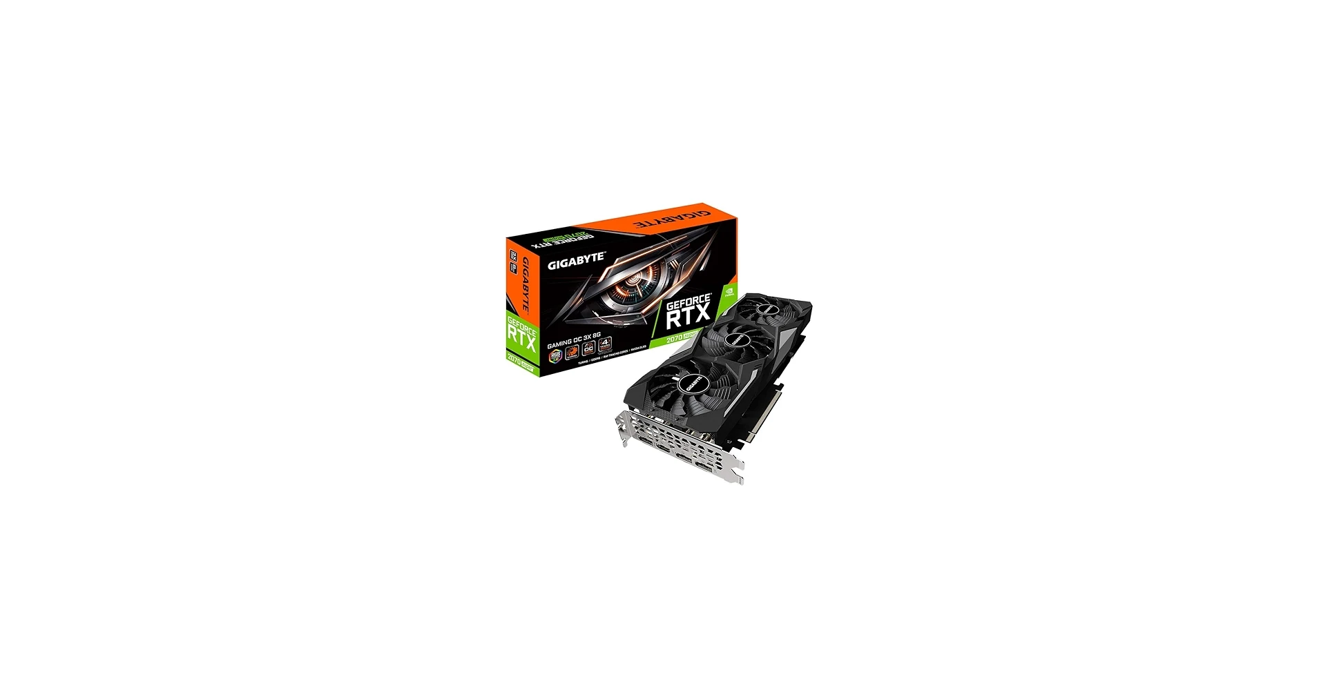 VGA GIGABYTE GeForce RTX 2070 Windforce OC 8GB - GDDR6 - NEW