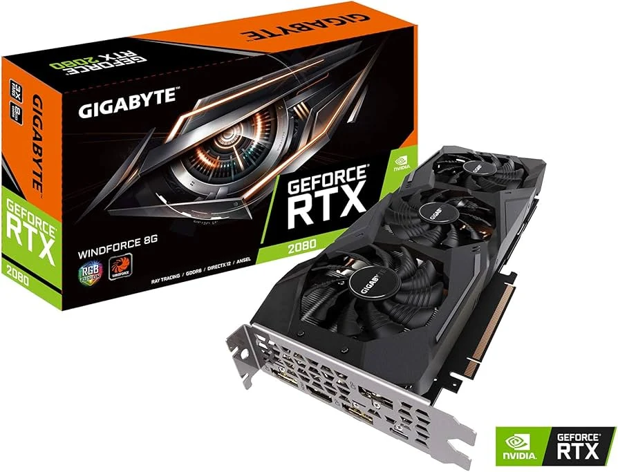 VGA GIGABYTE GeForce RTX 2080 SUPER Windforce OC 8GB - GDDR6 - NEW