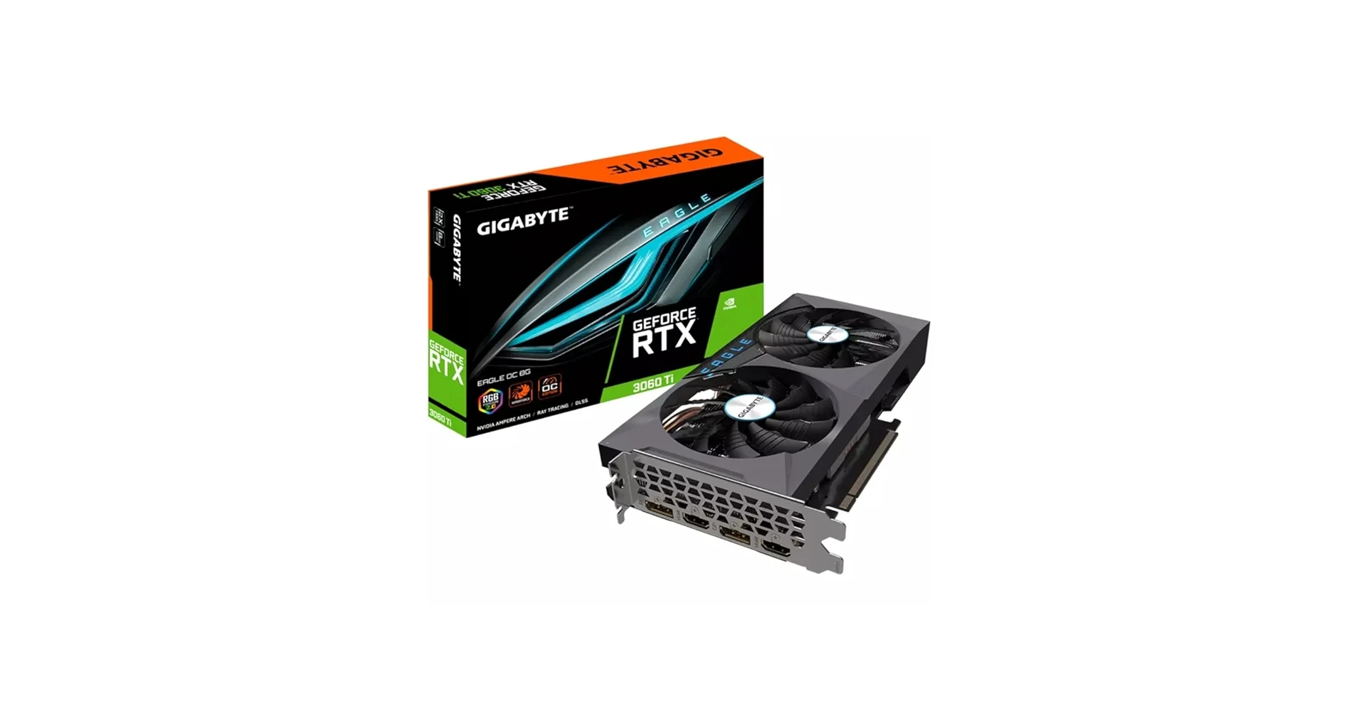 VGA Gigabyte GeForce RTX 3060 Ti Eagle 8GB - GDDR6X - NEW