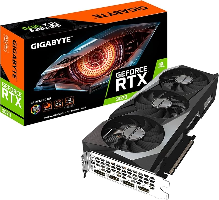VGA Gigabyte GeForce RTX 3070 Gaming OC 8GB V2 - GDDR6 - NEW