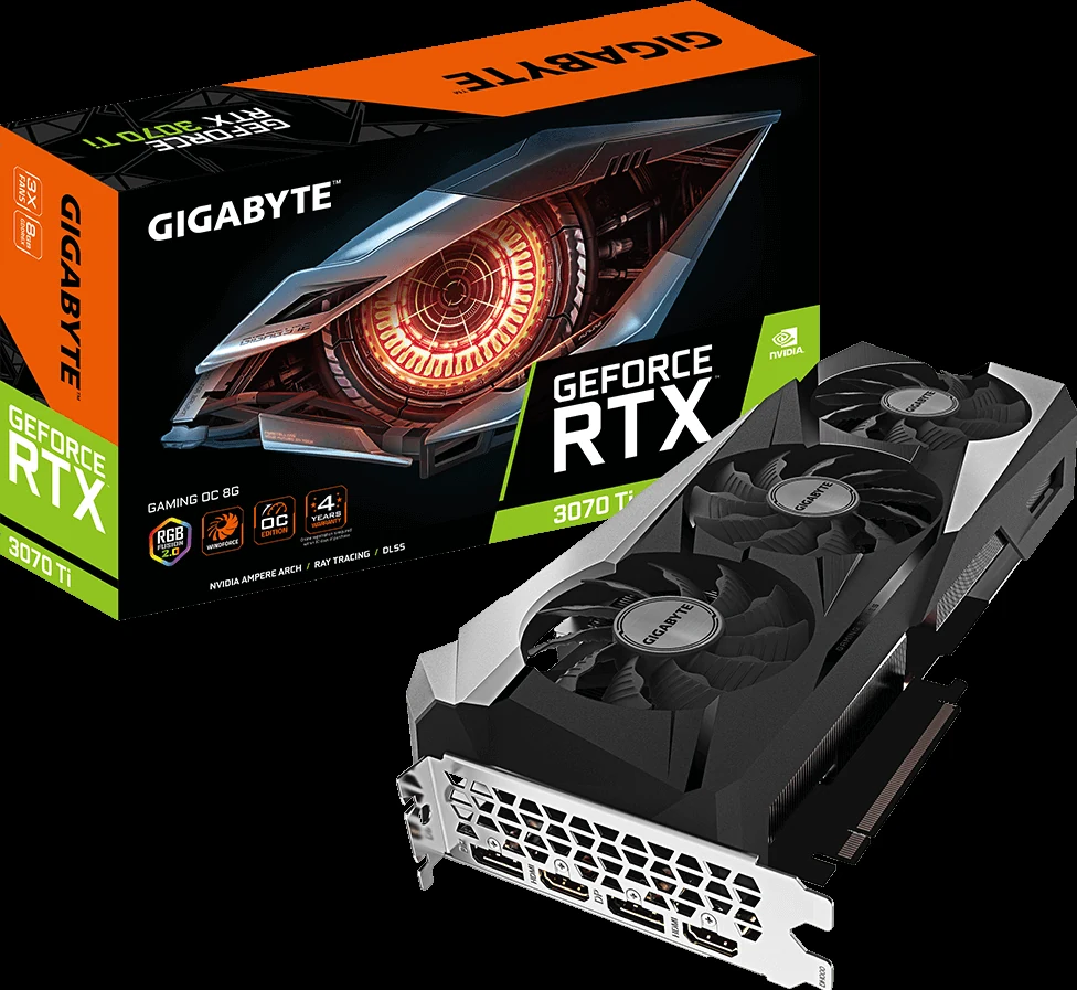 VGA Gigabyte GeForce RTX 3070 Ti Eagle 8GB - GDDR6X - NEW