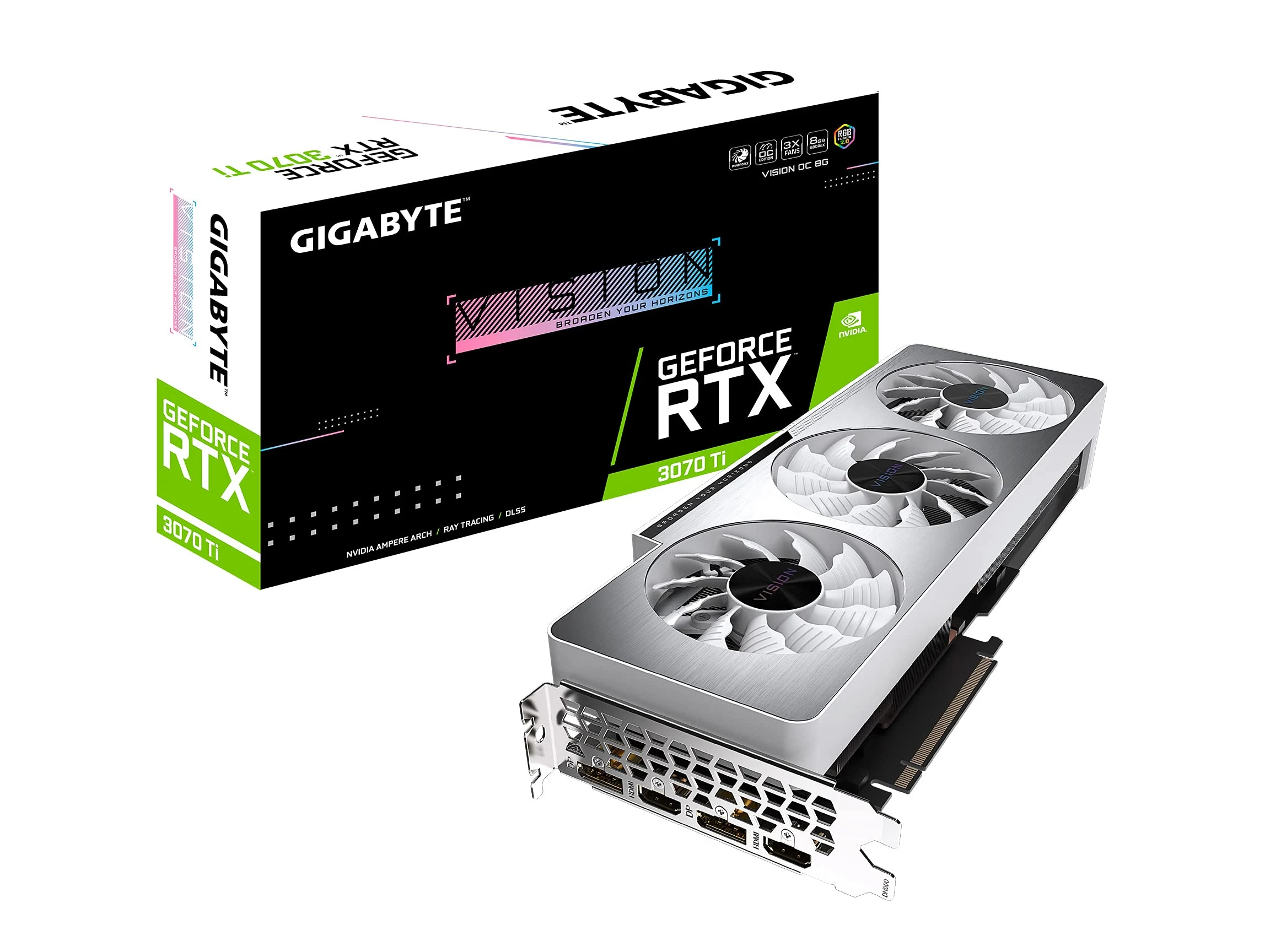 VGA Gigabyte GeForce RTX 3070 Ti Gaming 8GB - GDDR6X - NEW