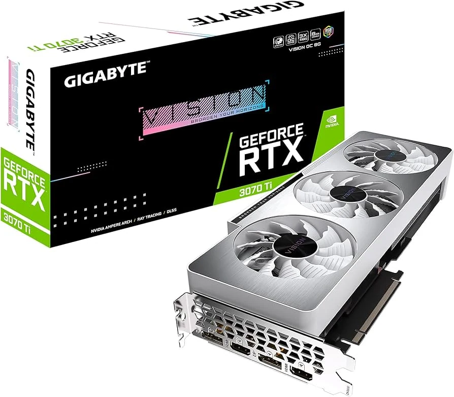 VGA Gigabyte GeForce RTX 3070 Ti Vision OC 8GB - GDDR6X - NEW