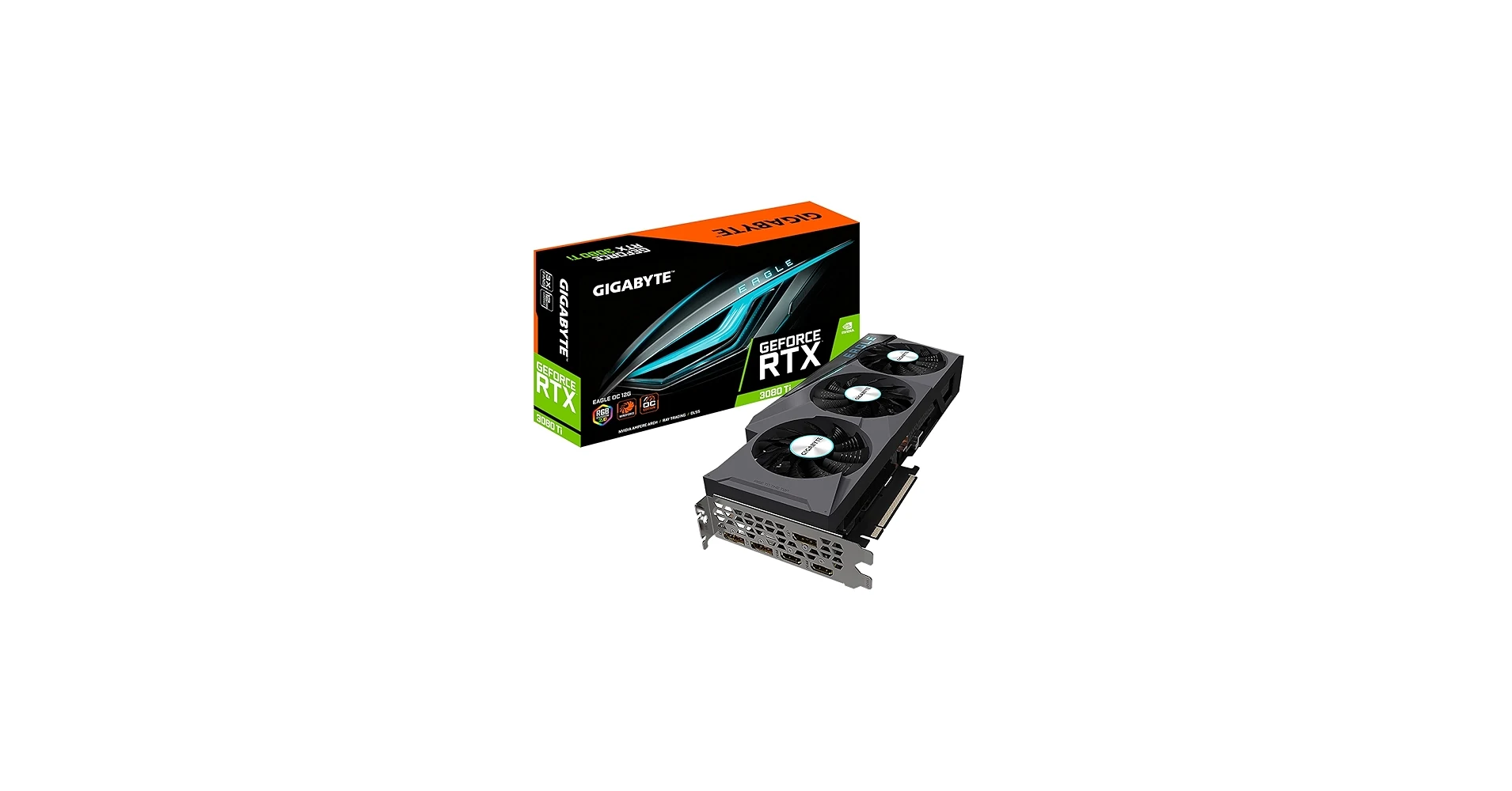 VGA Gigabyte GeForce RTX 3080 Eagle OC 12GB - GDDR6X - NEW