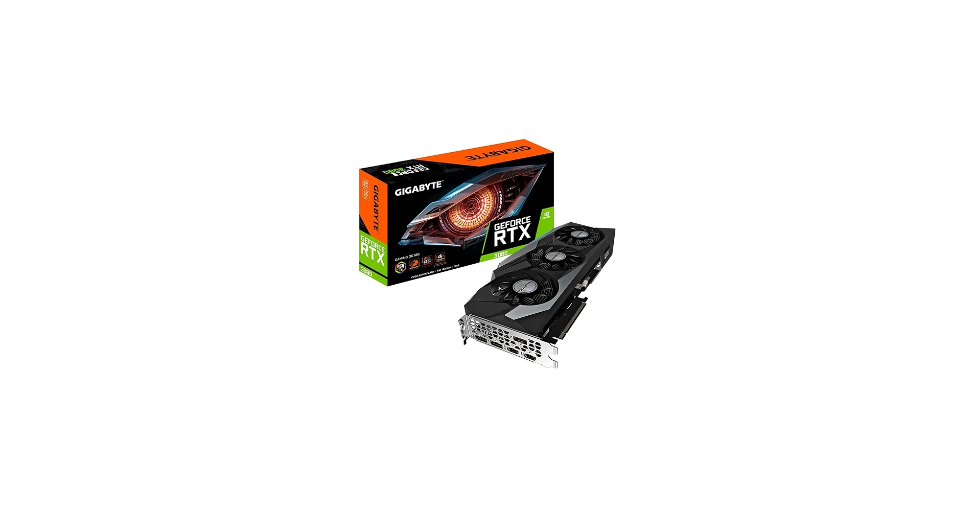 VGA Gigabyte GeForce RTX 3080 Gaming OC 12GB - GDDR6X - NEW