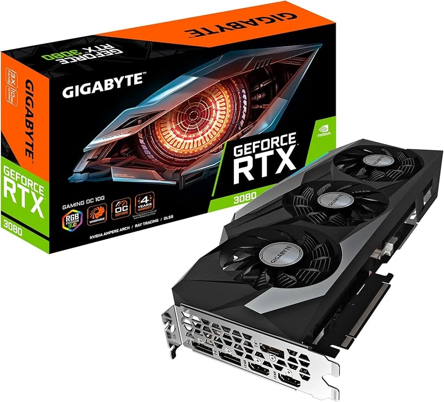 VGA Gigabyte GeForce RTX 3080 Turbo 10GB - GDDR6X - NEW