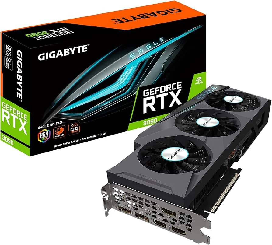 VGA Gigabyte GeForce RTX 3090 Eagle 24GB - GDDR6X - NEW