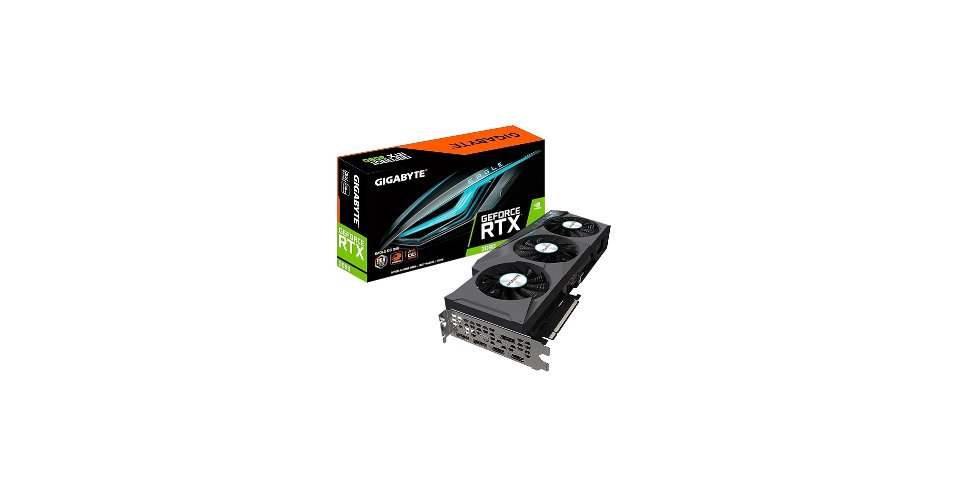 VGA Gigabyte GeForce RTX 3090 Eagle OC 24GB - GDDR6X - NEW