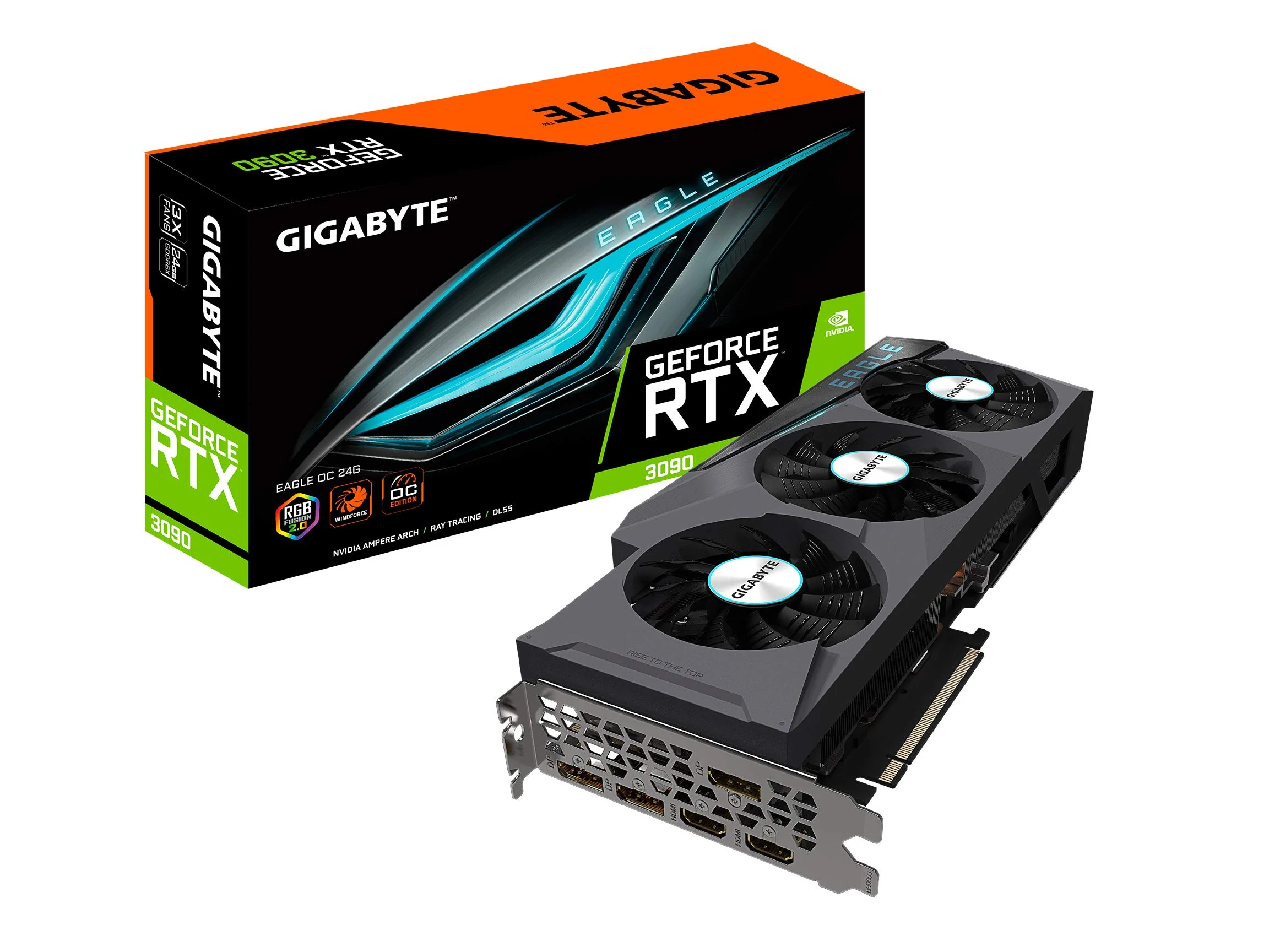 VGA Gigabyte GeForce RTX 3090 Turbo 24GB - GDDR6X - NEW