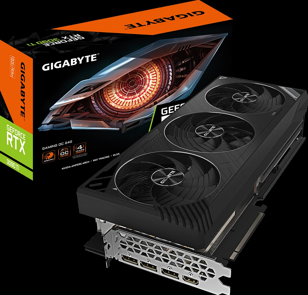 VGA Gigabyte GeForce RTX 3090 Vision OC 24GB - GDDR6X - NEW