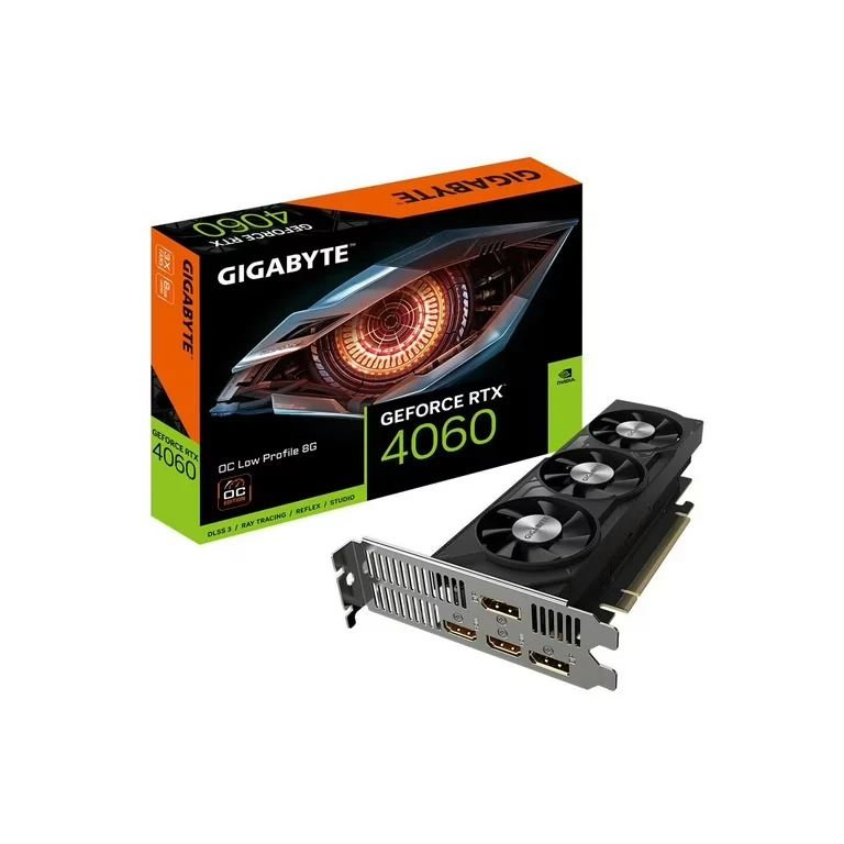 VGA Gigabyte GeForce RTX 4060 D6 Low Profile 8GB - GDDR6 - NEW