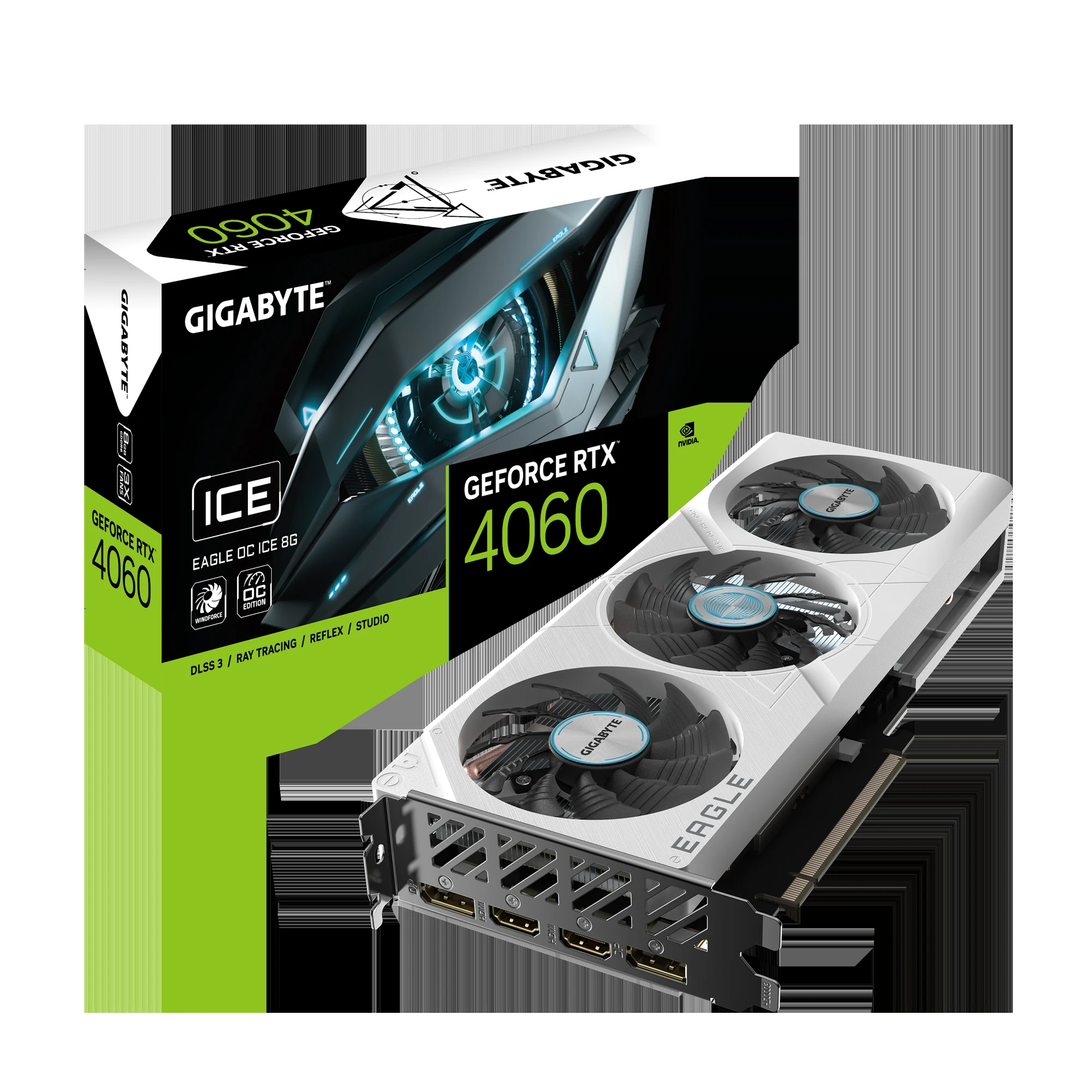 VGA Gigabyte GeForce RTX 4060 OC Low Profile 8GB - GDDR6 - NEW