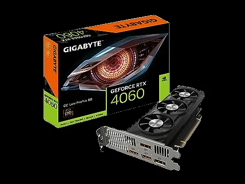 VGA Gigabyte GeForce RTX 4060 OC Low Profile 8GB - GDDR6 - NEW