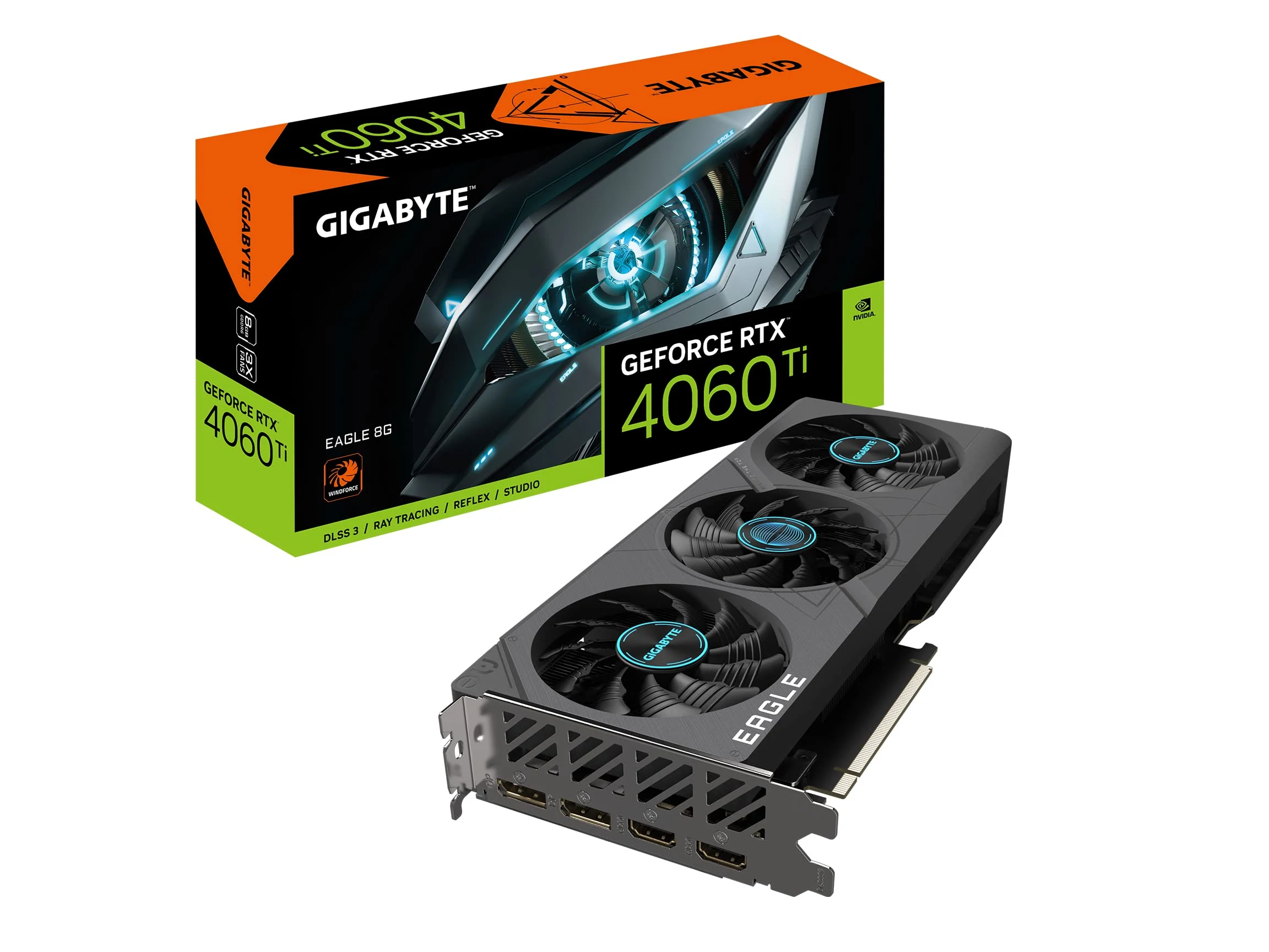 VGA Gigabyte GeForce RTX 4060 Ti Eagle 8GB - GDDR6 - NEW
