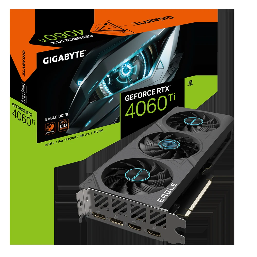 VGA Gigabyte GeForce RTX 4060 Ti Gaming 16GB - GDDR6 - NEW