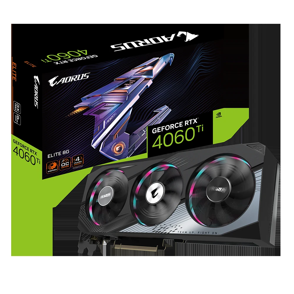VGA Gigabyte GeForce RTX 4060 Ti Gaming OC 16GB - GDDR6 - NEW