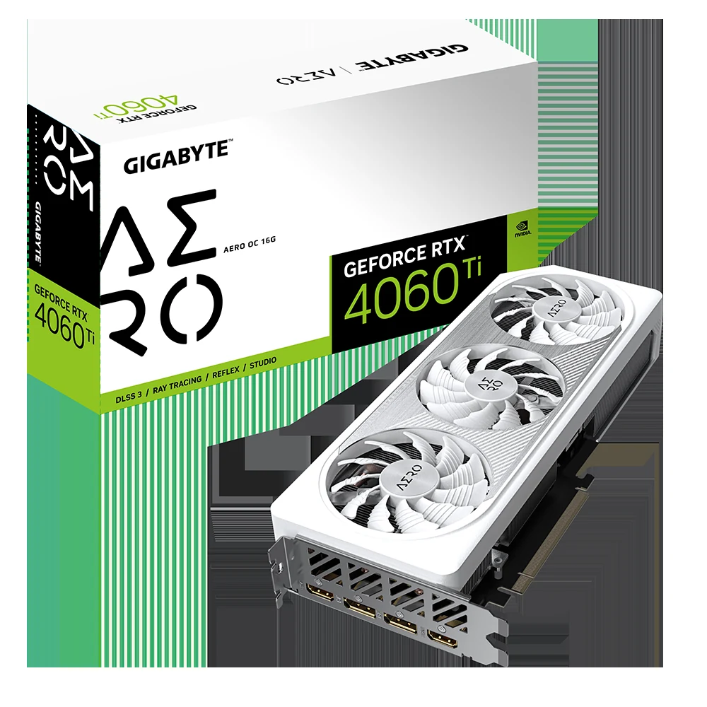 VGA Gigabyte GeForce RTX 4060 Ti Windforce OC 16GB - GDDR6 - NEW