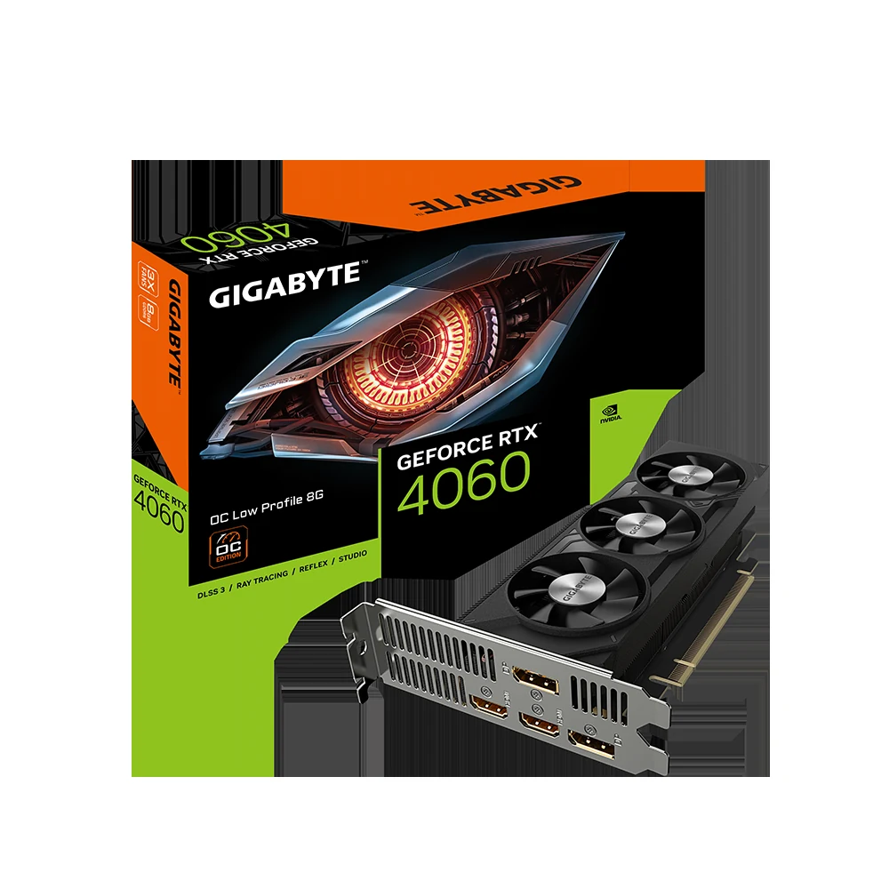 VGA Gigabyte GeForce RTX 4060 Windforce 8GB - GDDR6 - NEW