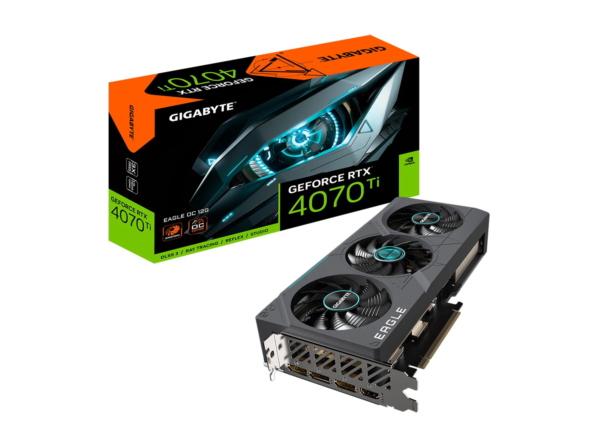 VGA Gigabyte GeForce RTX 4070 Ti Eagle 12GB - GDDR6X - NEW