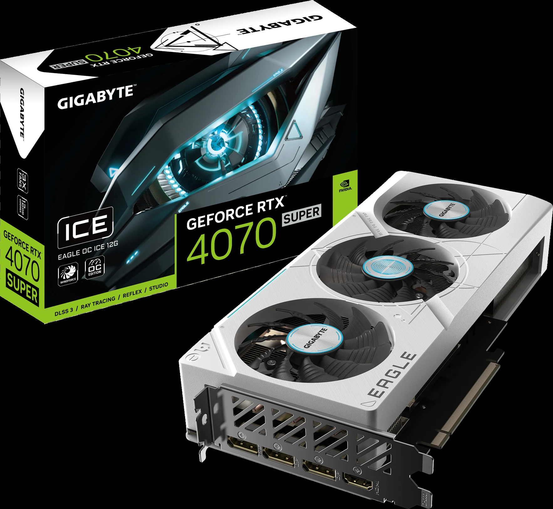 VGA Gigabyte GeForce RTX 4070 Ti Eagle OC 12GB - GDDR6X - NEW