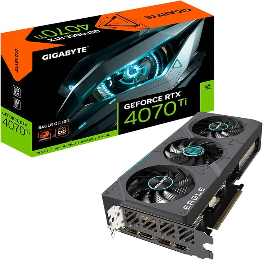 VGA Gigabyte GeForce RTX 4070 Ti Eagle OC 12GB - GDDR6X - NEW