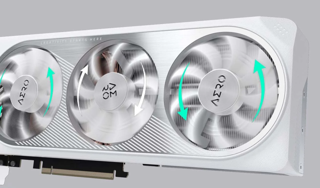 VGA Gigabyte GeForce RTX 4070 Ti SUPER Aero OC 16GB - GDDR6X - NEW