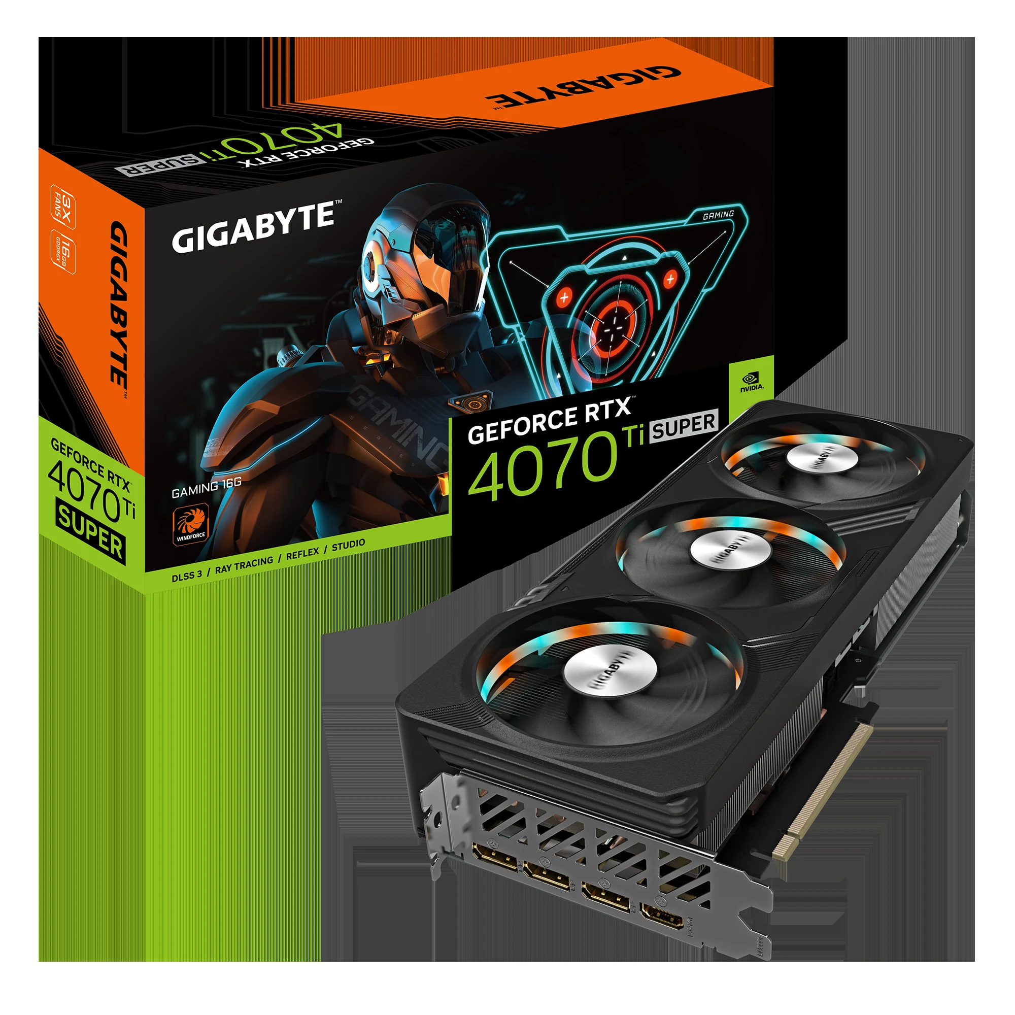 VGA Gigabyte GeForce RTX 4070 Ti SUPER Eagle 16GB - GDDR6X - NEW