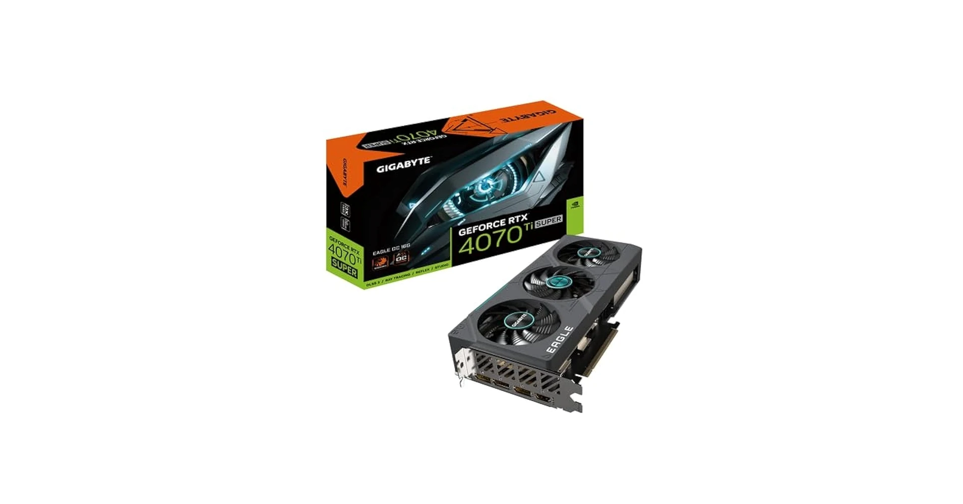 VGA Gigabyte GeForce RTX 4070 Ti SUPER Eagle OC 16GB - GDDR6X - NEW