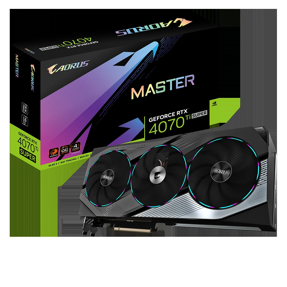 VGA Gigabyte GeForce RTX 4070 Ti SUPER Windforce 16GB - GDDR6X - NEW