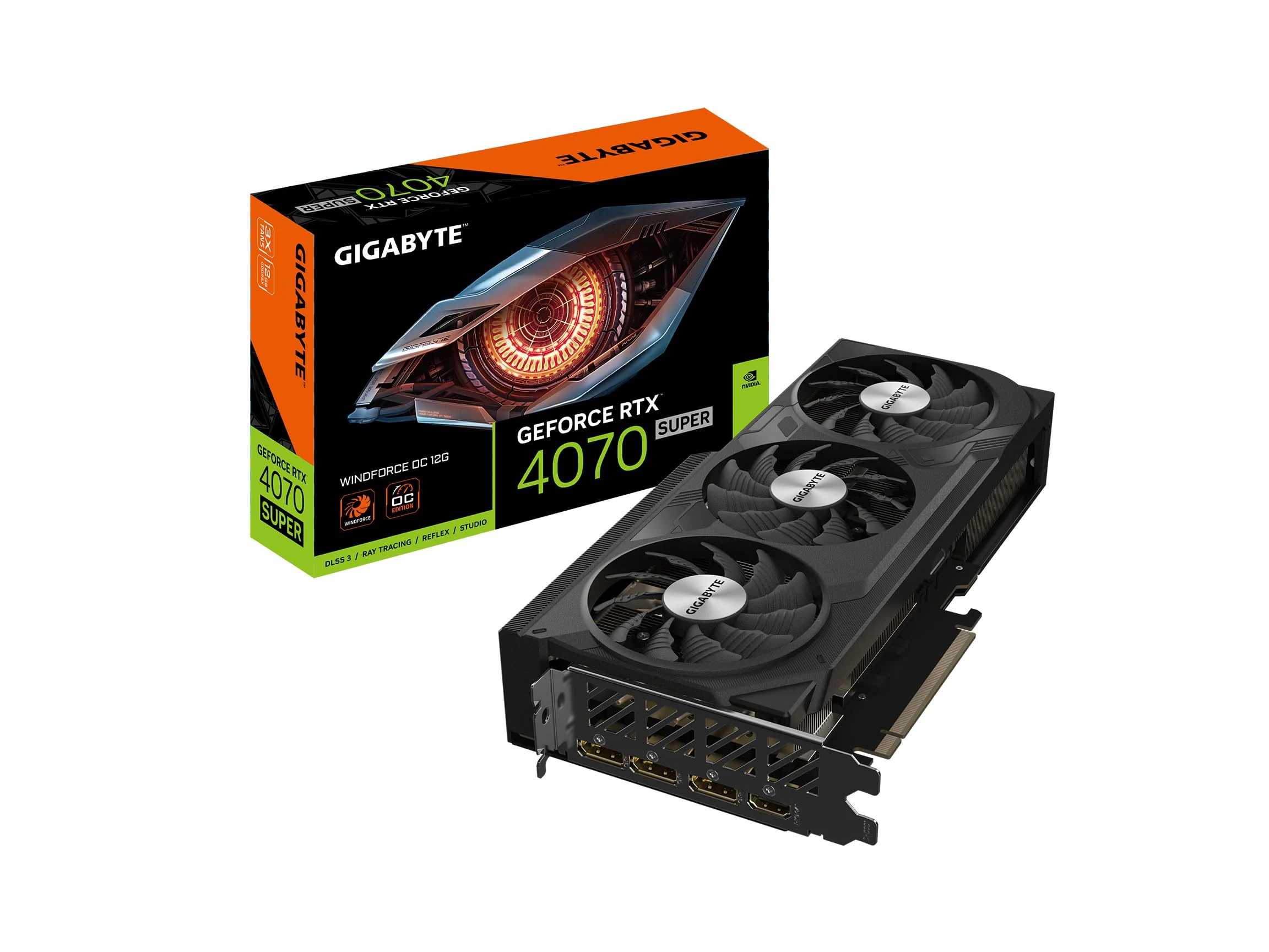 VGA Gigabyte GeForce RTX 4070 Ti SUPER Windforce 16GB - GDDR6X - NEW