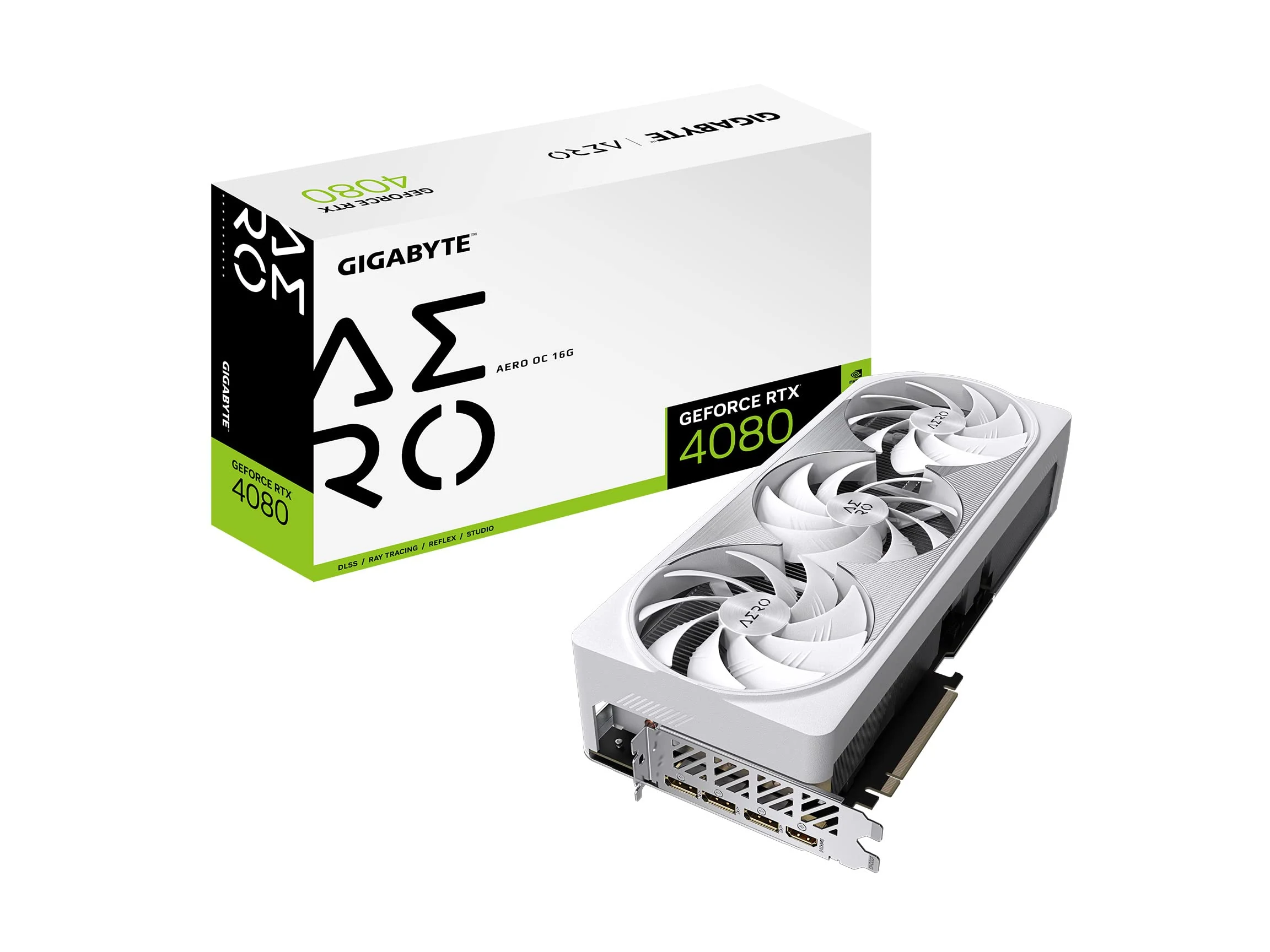 VGA Gigabyte GeForce RTX 4080 Aero OC 16GB - GDDR6X - NEW