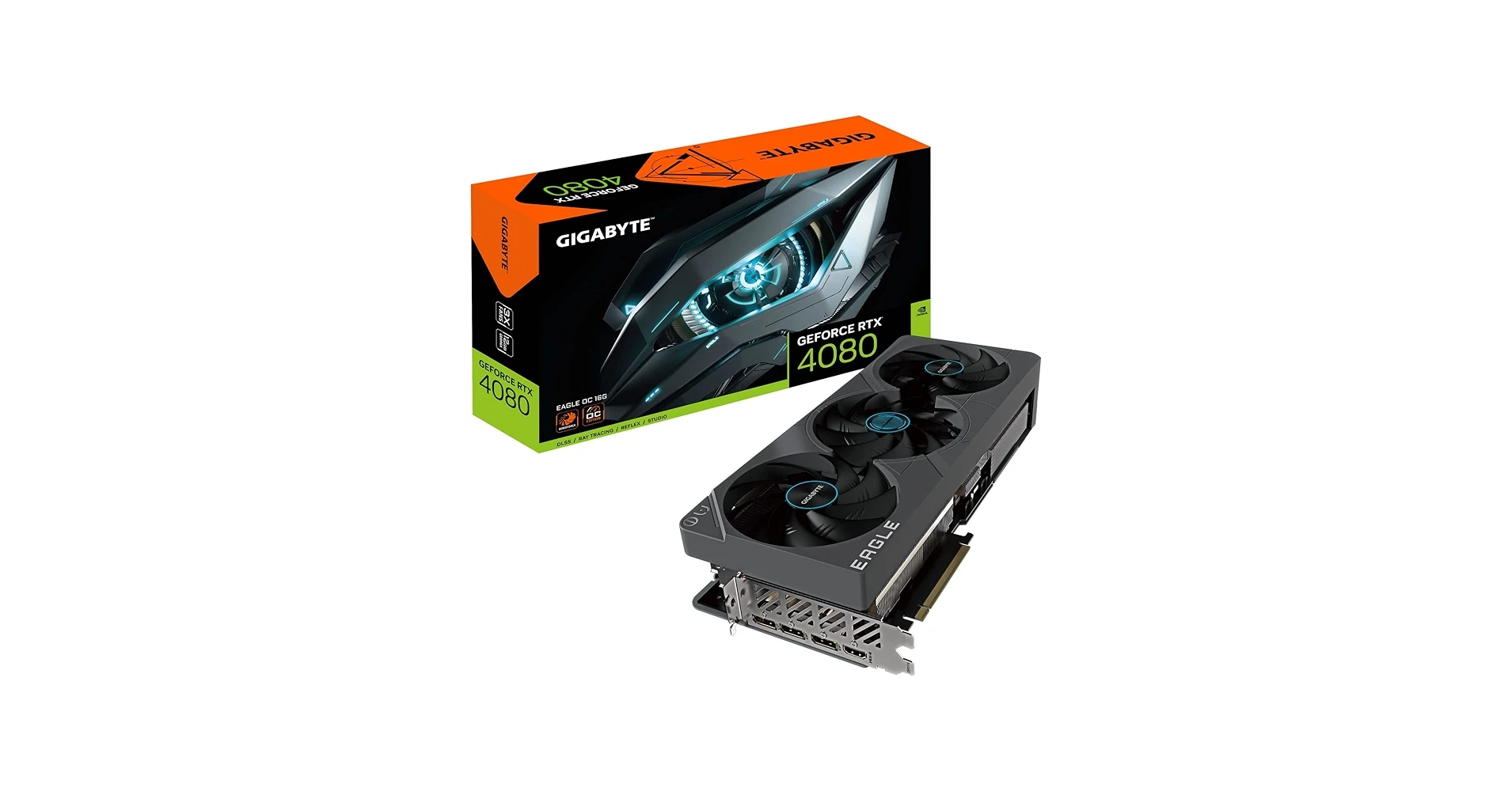 VGA Gigabyte GeForce RTX 4080 Eagle OC 16GB - GDDR6X - NEW