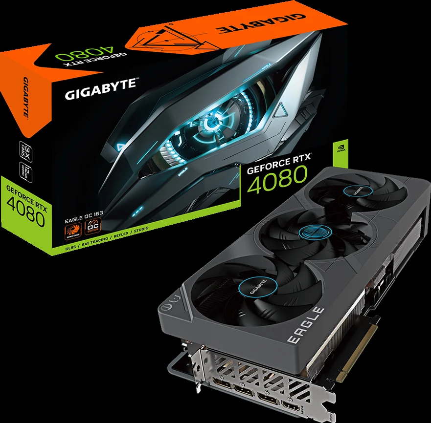 VGA Gigabyte GeForce RTX 4080 Gaming OC 16GB - GDDR6X - NEW