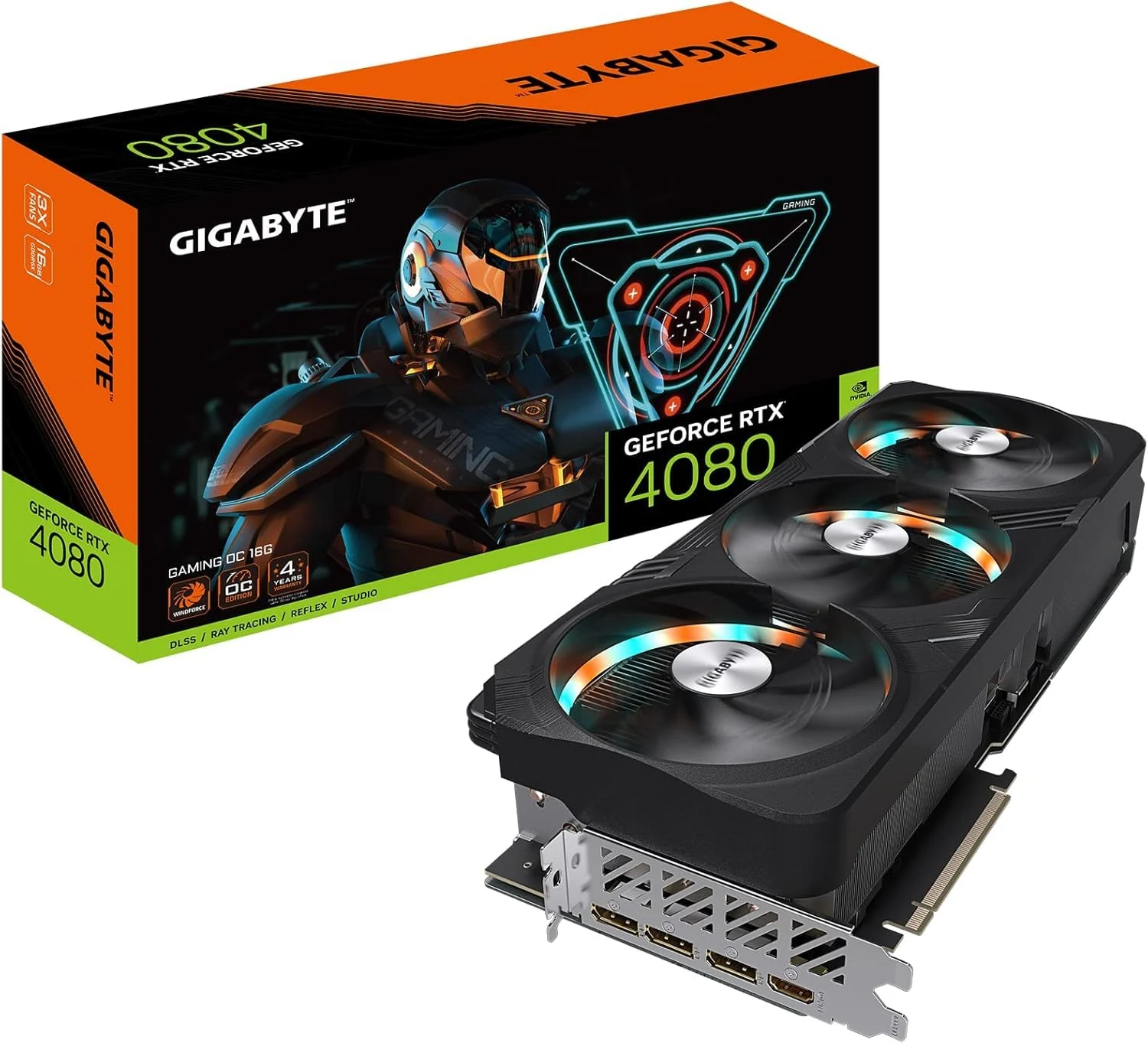 VGA Gigabyte GeForce RTX 4080 SUPER Gaming OC 16GB - GDDR6X - NEW