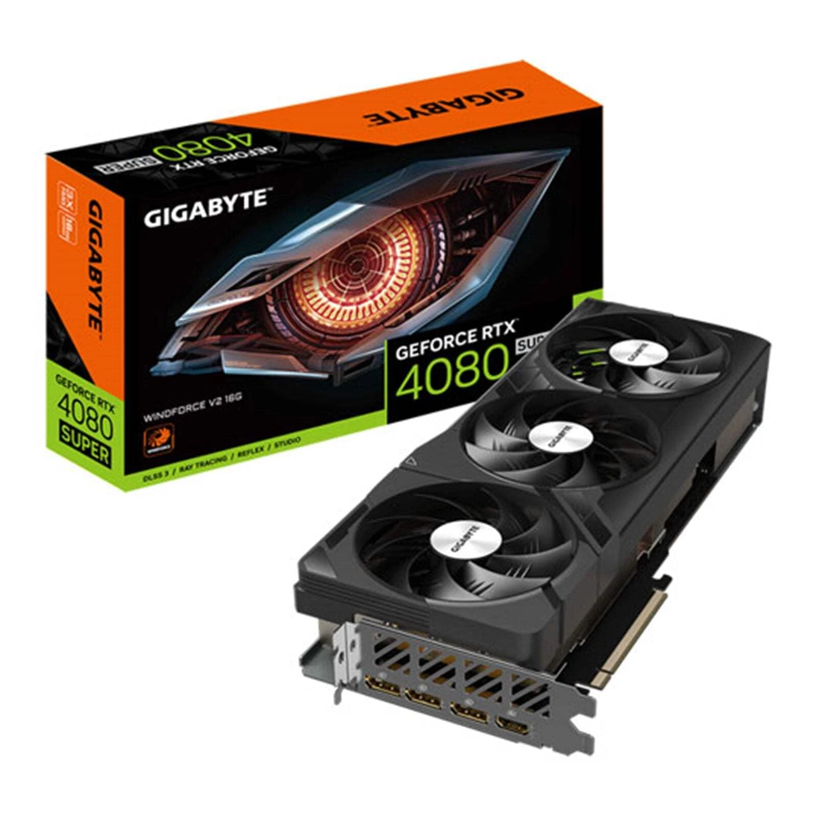 VGA Gigabyte GeForce RTX 4080 SUPER Windforce V2 16GB - GDDR6X - NEW