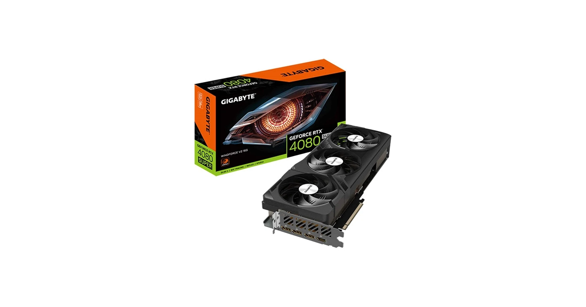 VGA Gigabyte GeForce RTX 4080 SUPER Windforce V2 16GB - GDDR6X - NEW