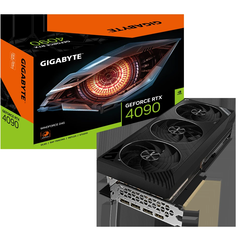 VGA Gigabyte GeForce RTX 4090 Aero OC 24GB - GDDR6X - NEW
