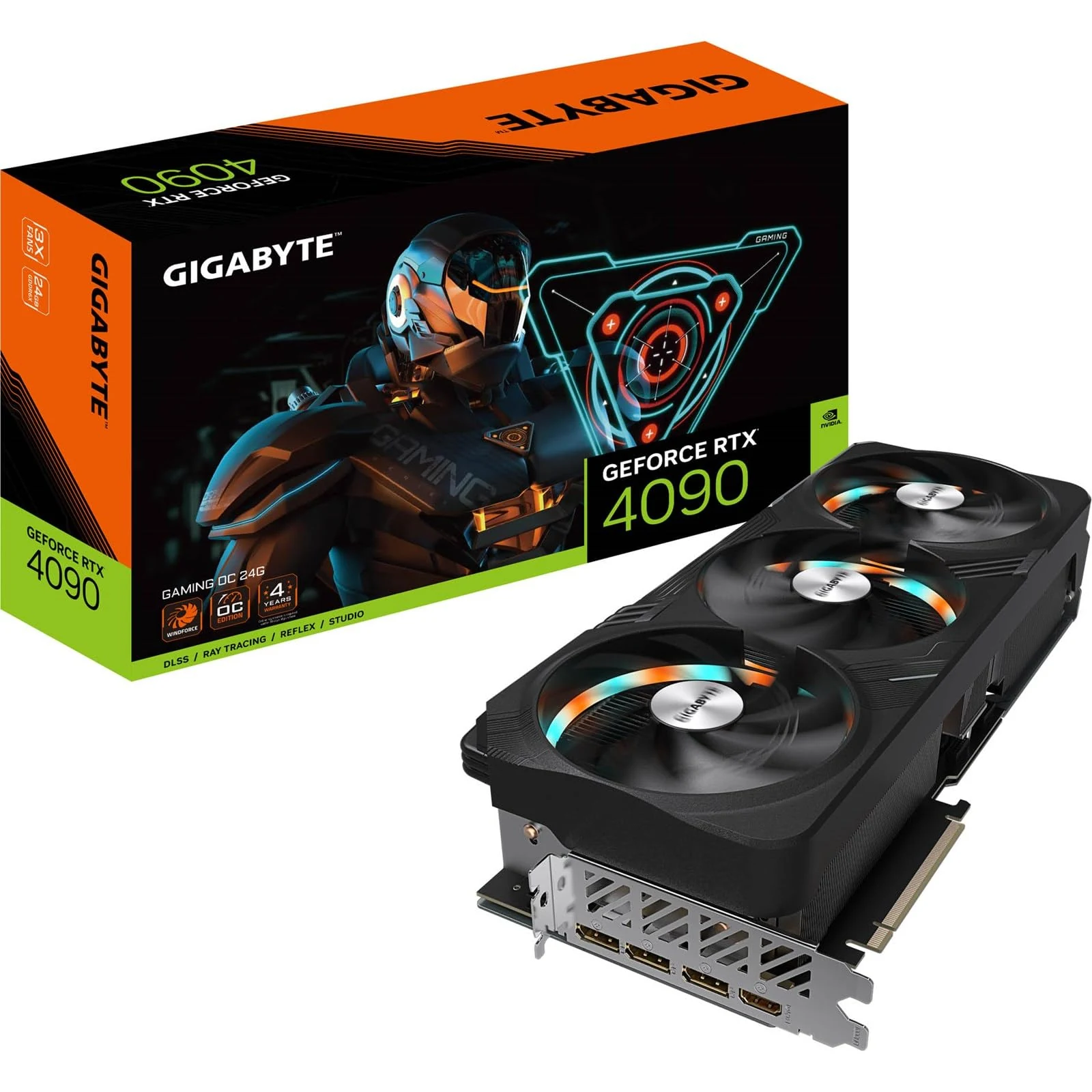 VGA Gigabyte GeForce RTX 4090 Gaming OC 24GB - GDDR6X - NEW