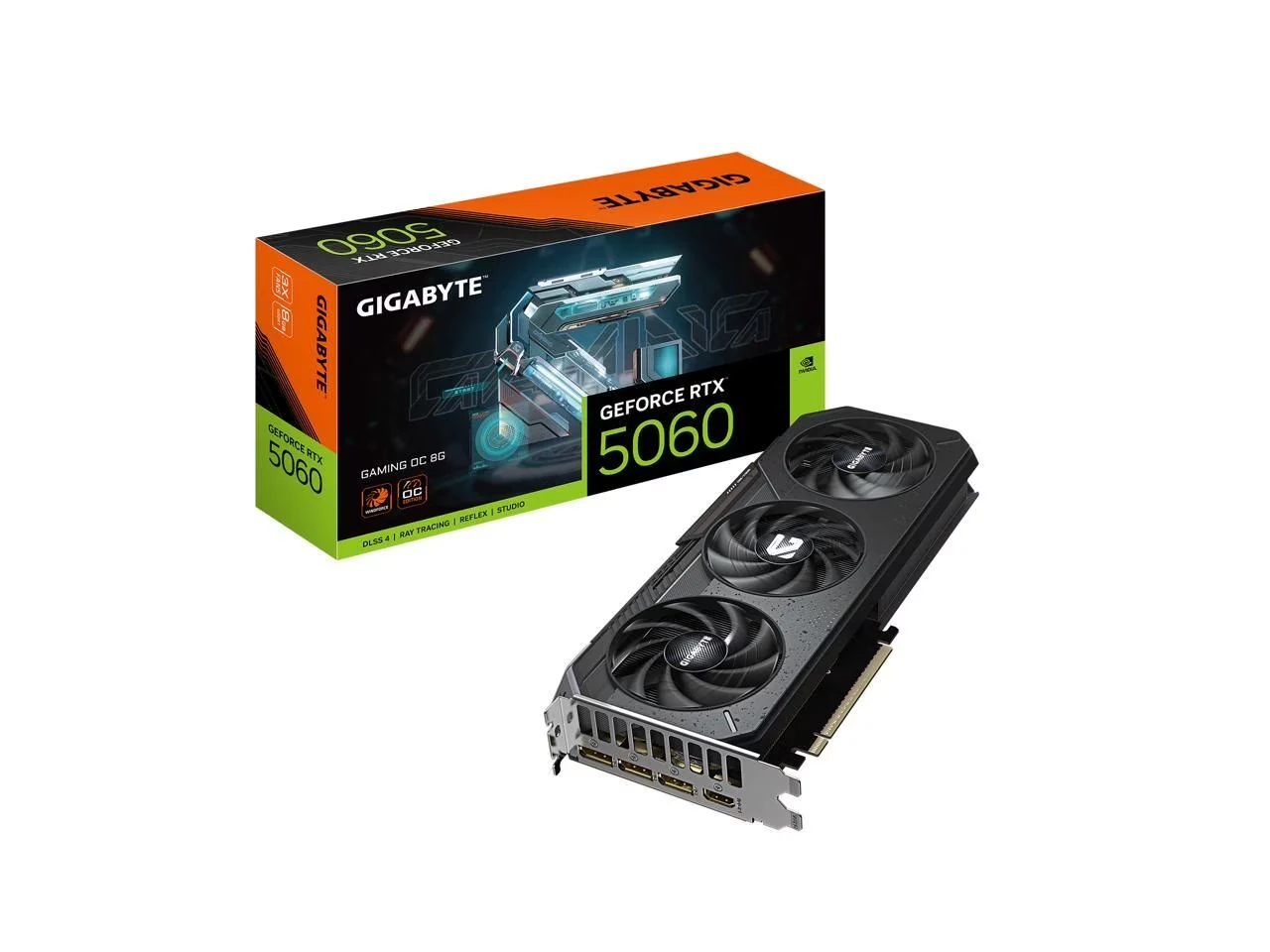 VGA Gigabyte GeForce RTX 5060 Gaming OC 8G - GDDR7 - NEW