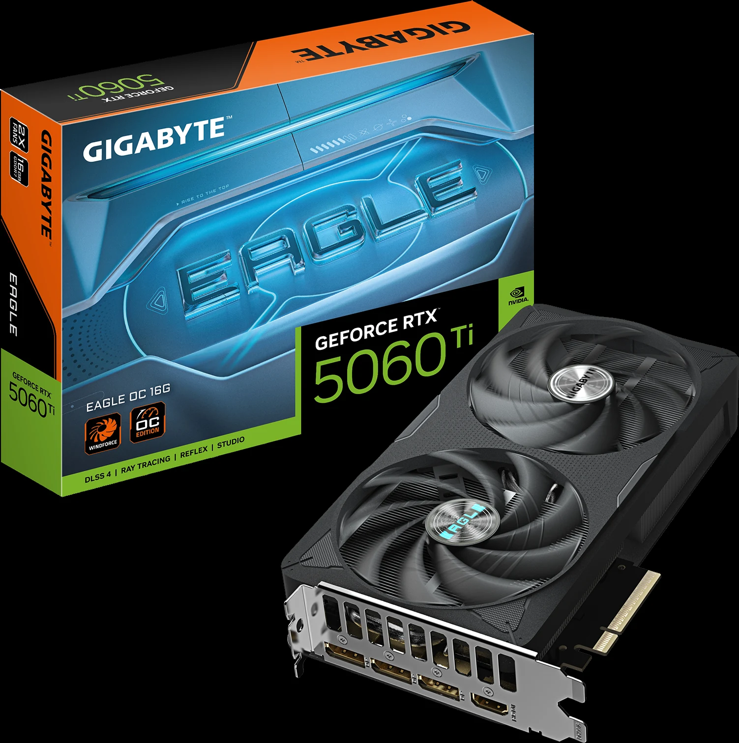 VGA Gigabyte GeForce RTX 5060 Ti Eagle OC 16G - GDDR7 - NEW