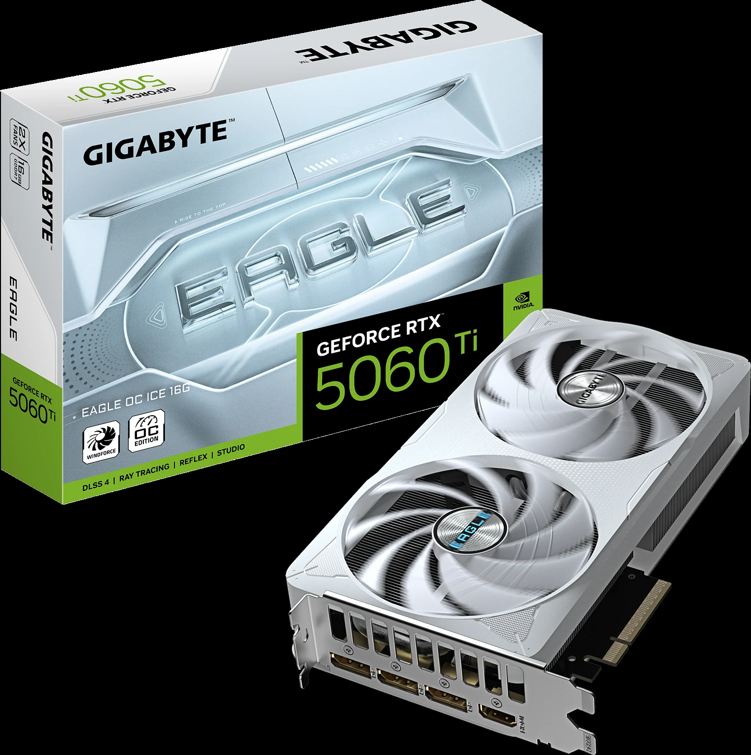 VGA Gigabyte GeForce RTX 5060 Ti Eagle OC ICE 16G - GDDR7 - NEW