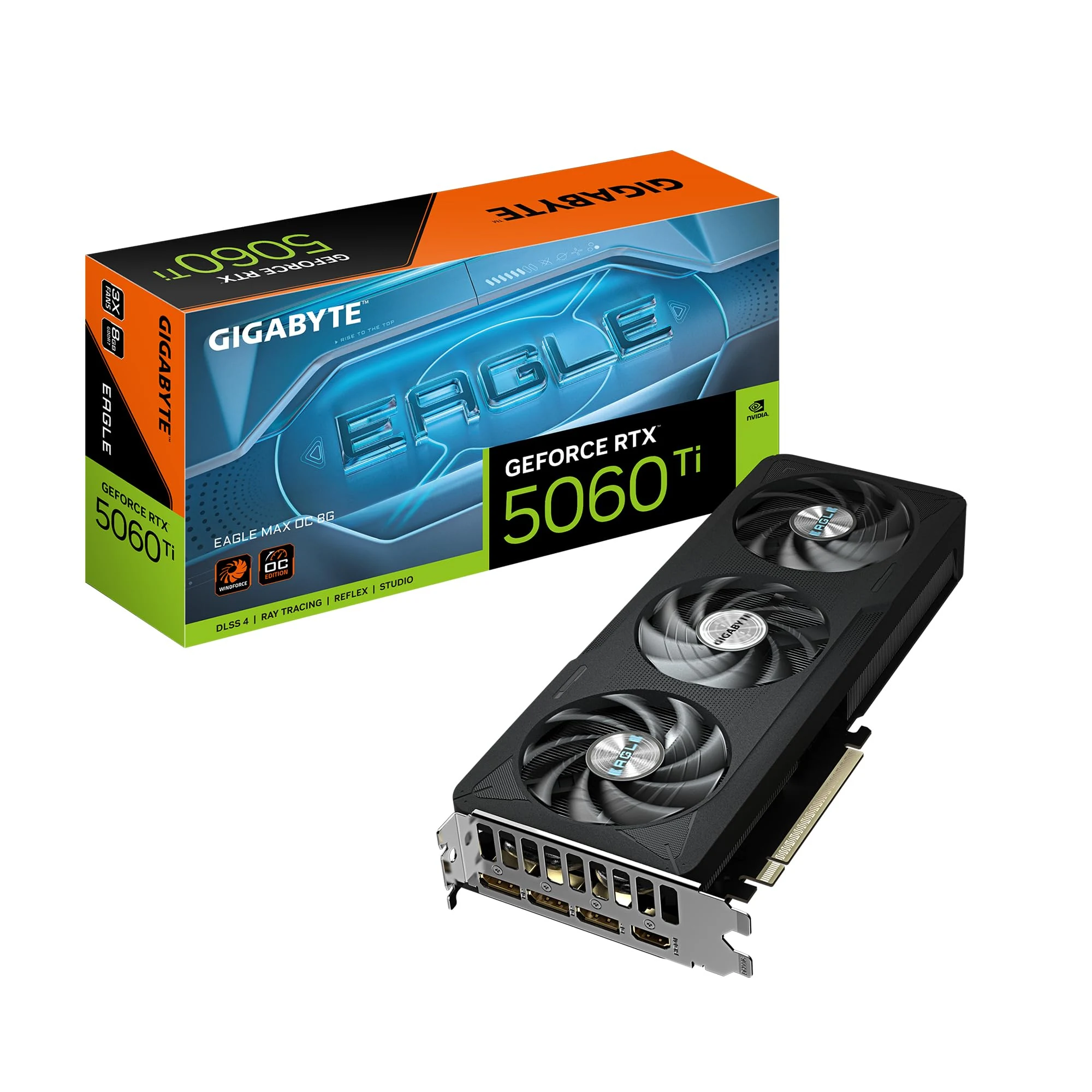 VGA Gigabyte GeForce RTX 5060 Ti Windforce MAX 8G - GDDR7 - NEW