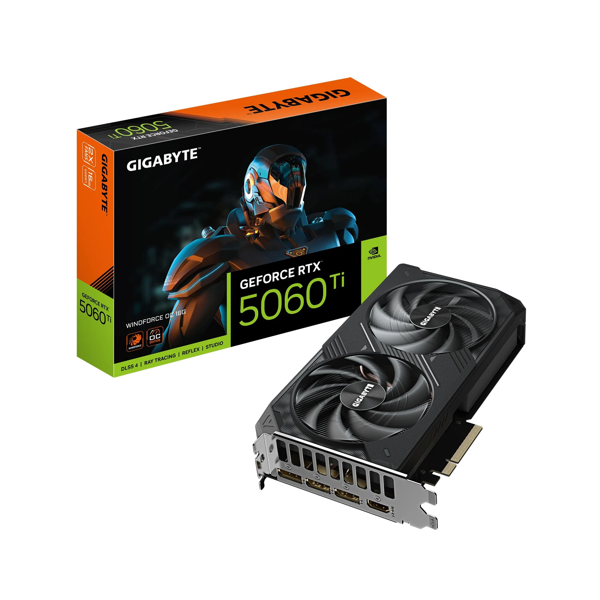 VGA Gigabyte GeForce RTX 5060 Ti Windforce MAX OC 16G - GDDR7 - NEW